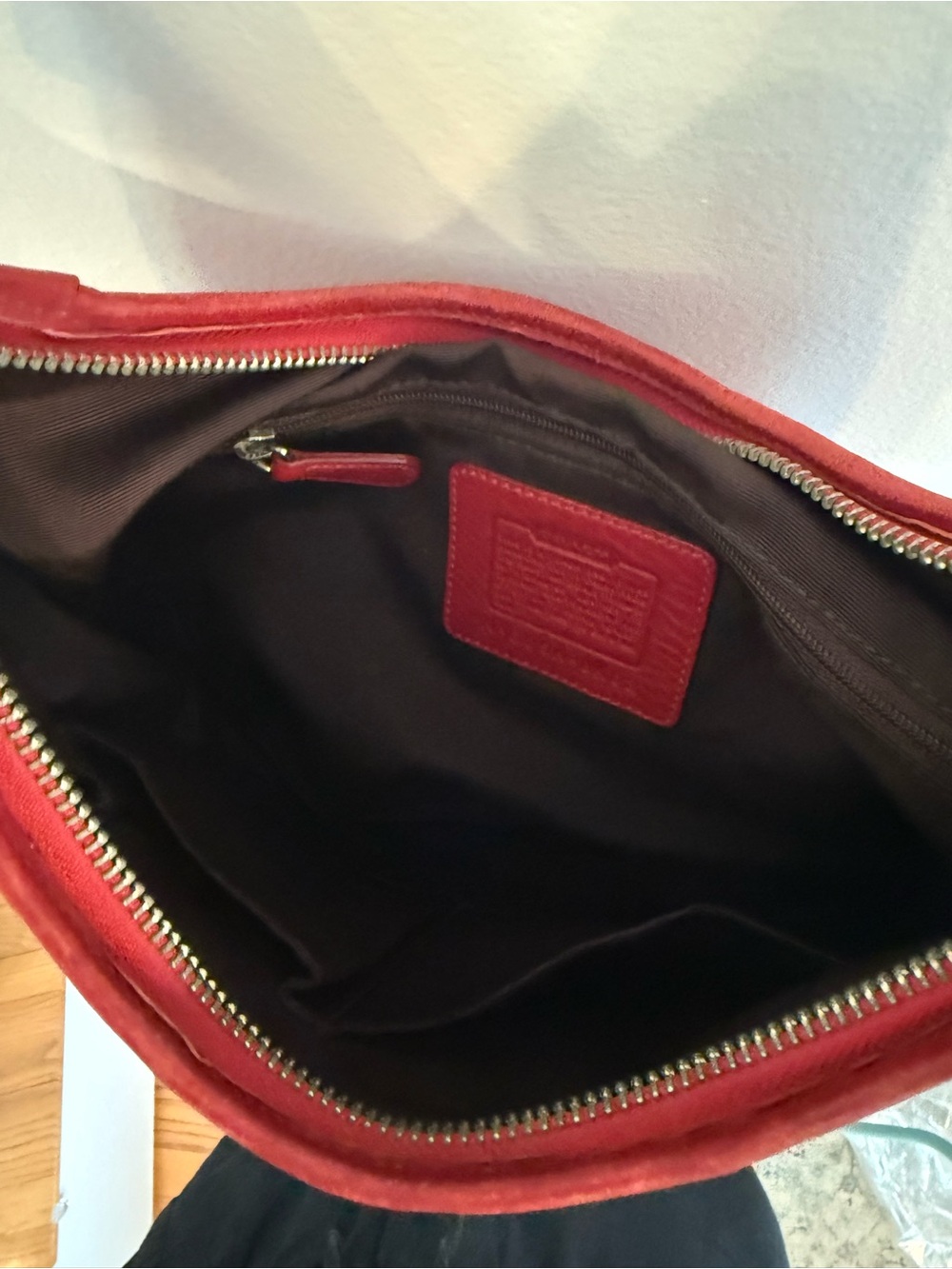 Red Coach Purse - Picture 8 of 11